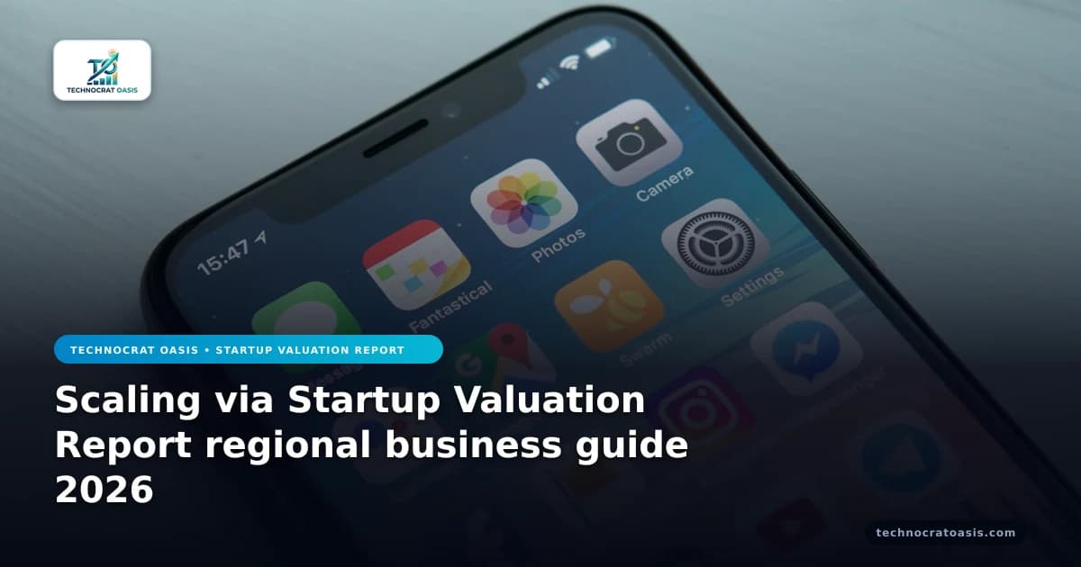 Scaling via Startup Valuation Report regional business guide 2026
