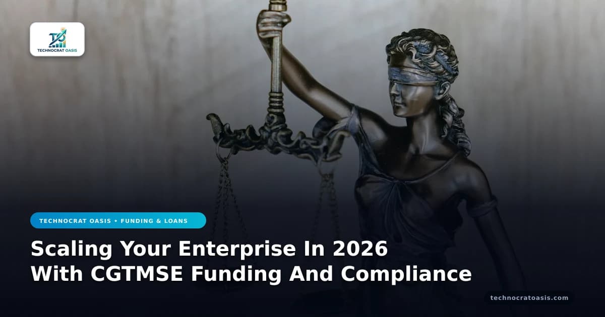 Scaling Your Enterprise In 2026 With CGTMSE Funding And Compliance