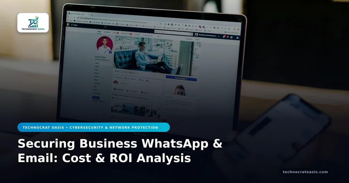 Securing Business WhatsApp & Email: Cost & ROI Analysis