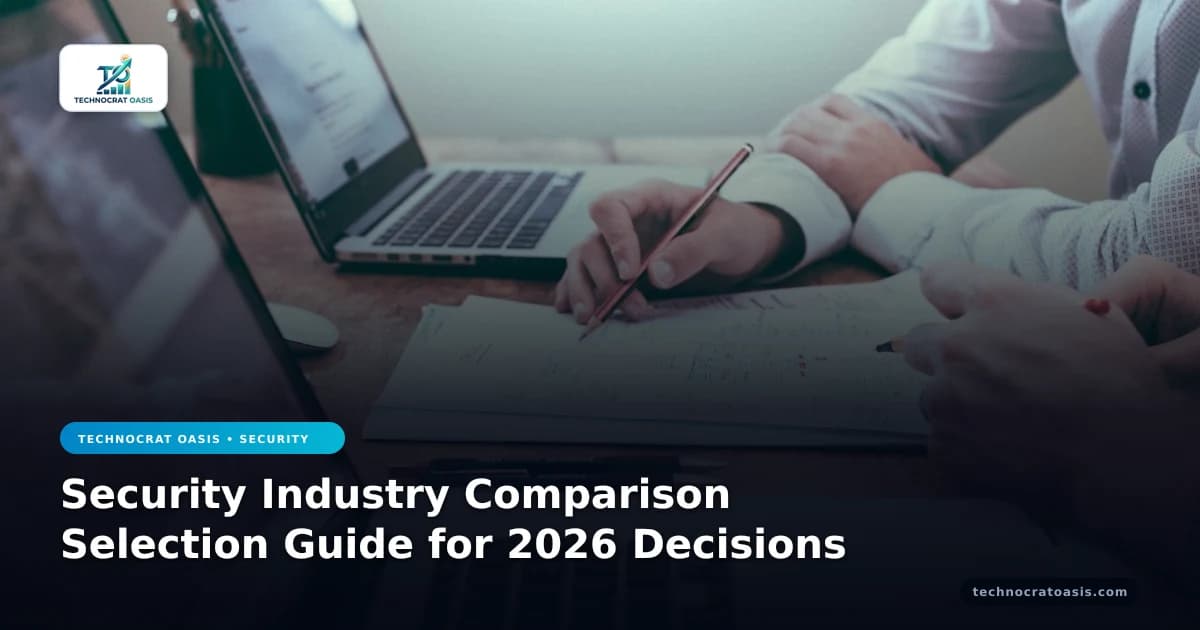 Security Industry Comparison Selection Guide for 2026 Decisions