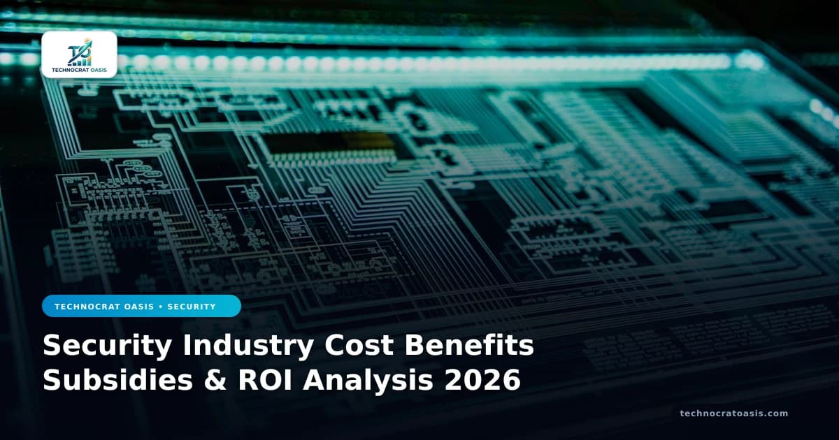 Security Industry Cost Benefits Subsidies & ROI Analysis 2026