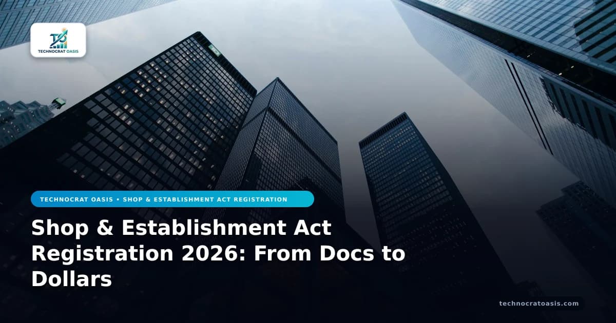 Shop & Establishment Act Registration 2026: From Docs to Dollars