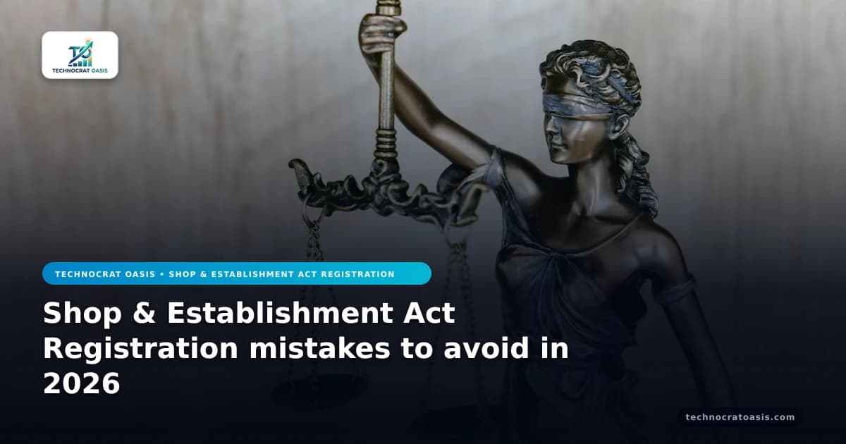 Shop & Establishment Act Registration mistakes to avoid in 2026