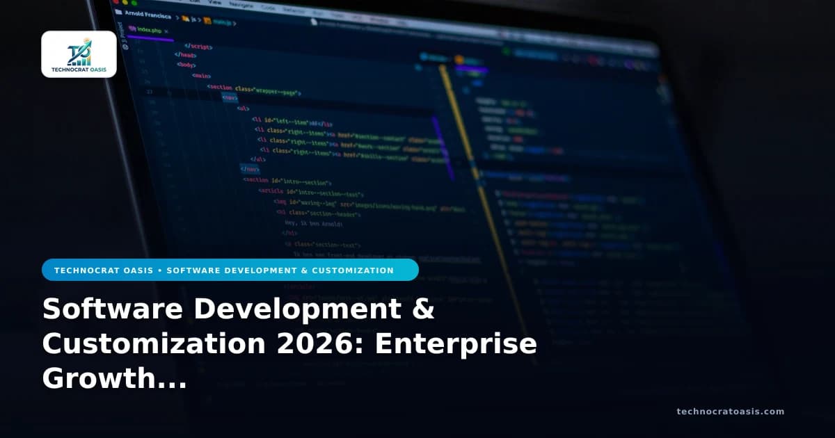 Software Development & Customization 2026: Enterprise Growth Trends