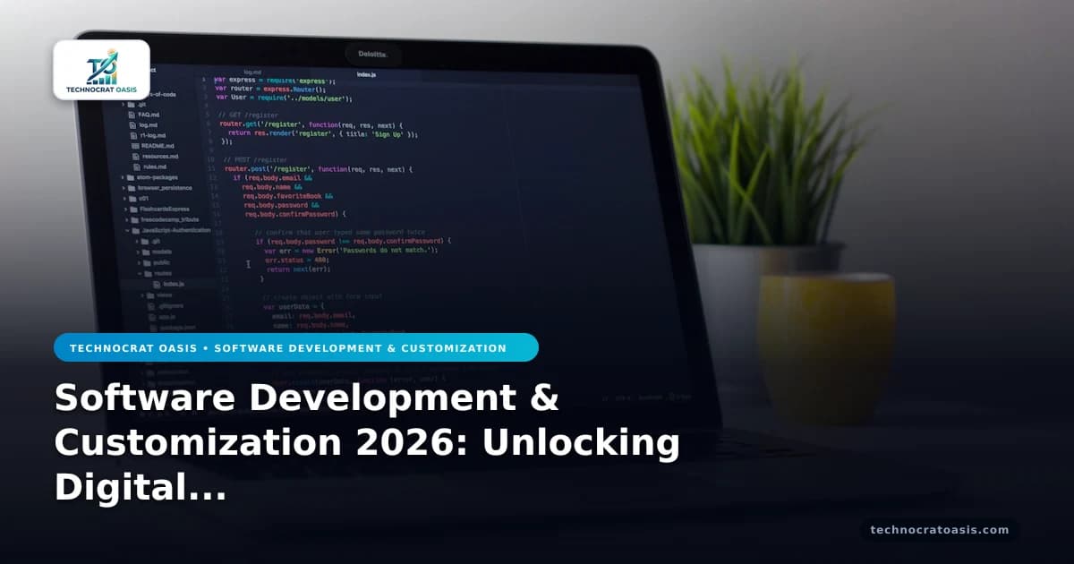 Software Development & Customization 2026: Unlocking Digital Transformation Growth