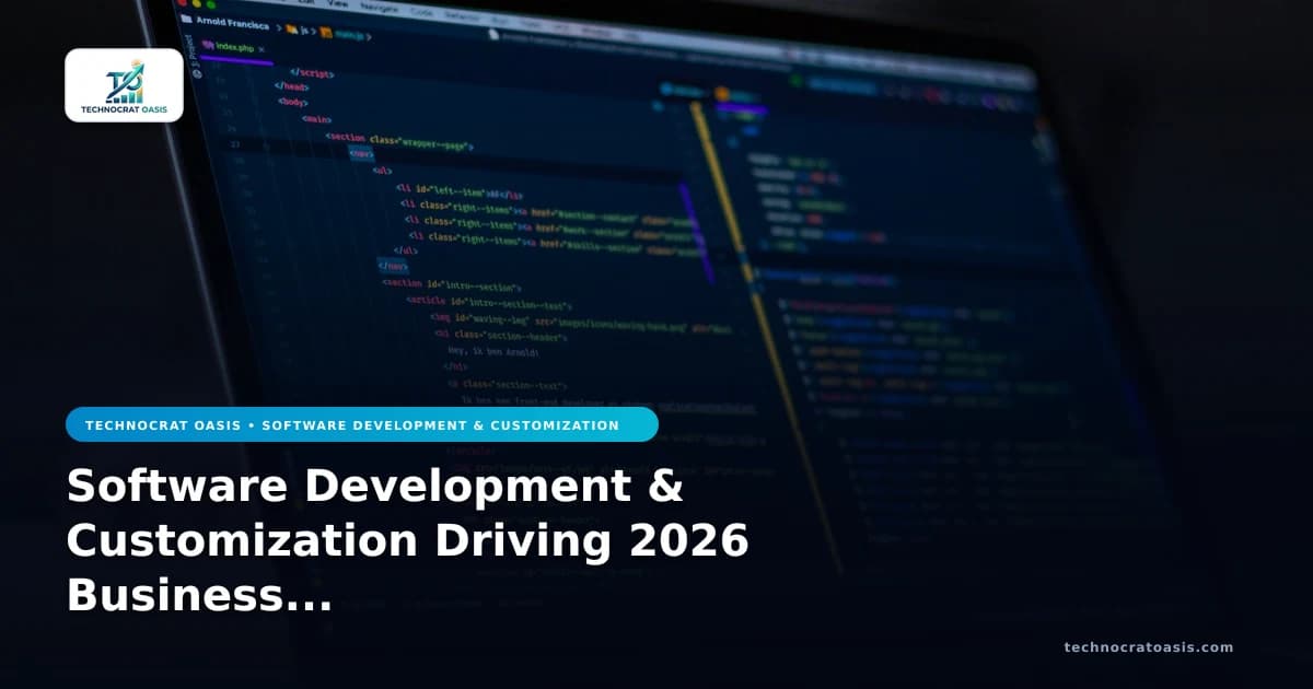 Software Development & Customization Driving 2026 Business Value
