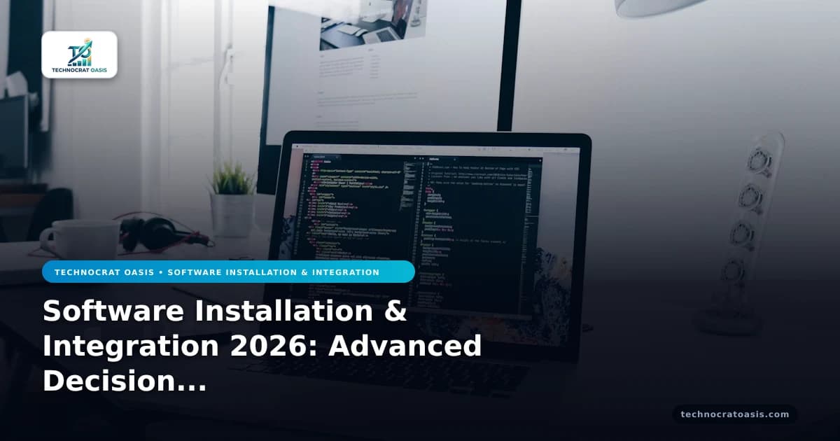 Software Installation & Integration 2026: Advanced Decision Framework & Comparative Selection Guide