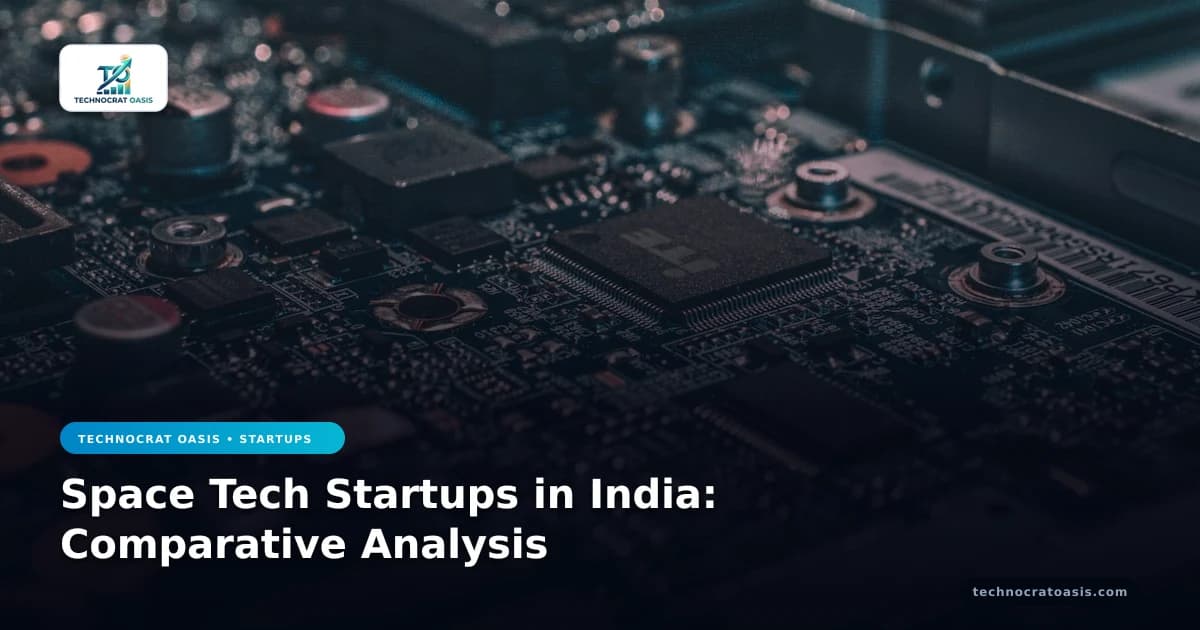 Space Tech Startups in India: Comparative Analysis