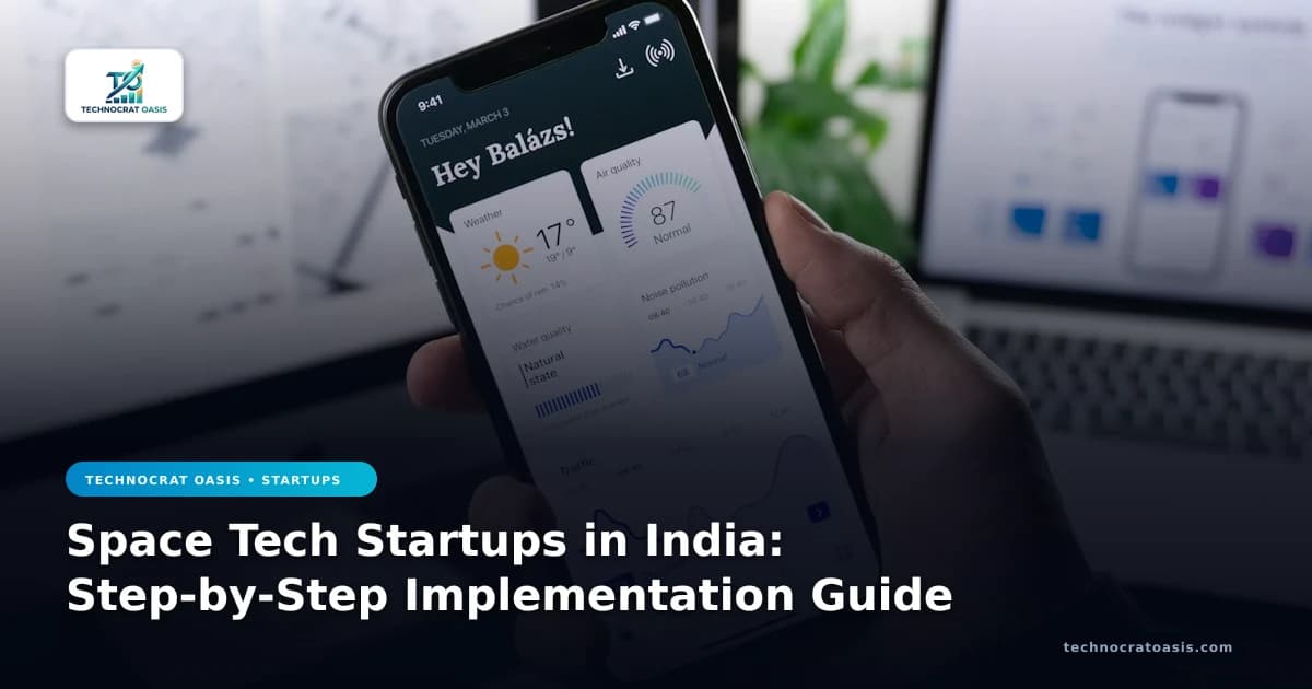 Space Tech Startups in India: Step-by-Step Implementation Guide