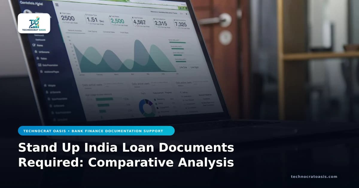 Stand Up India Loan Documents Required: Comparative Analysis