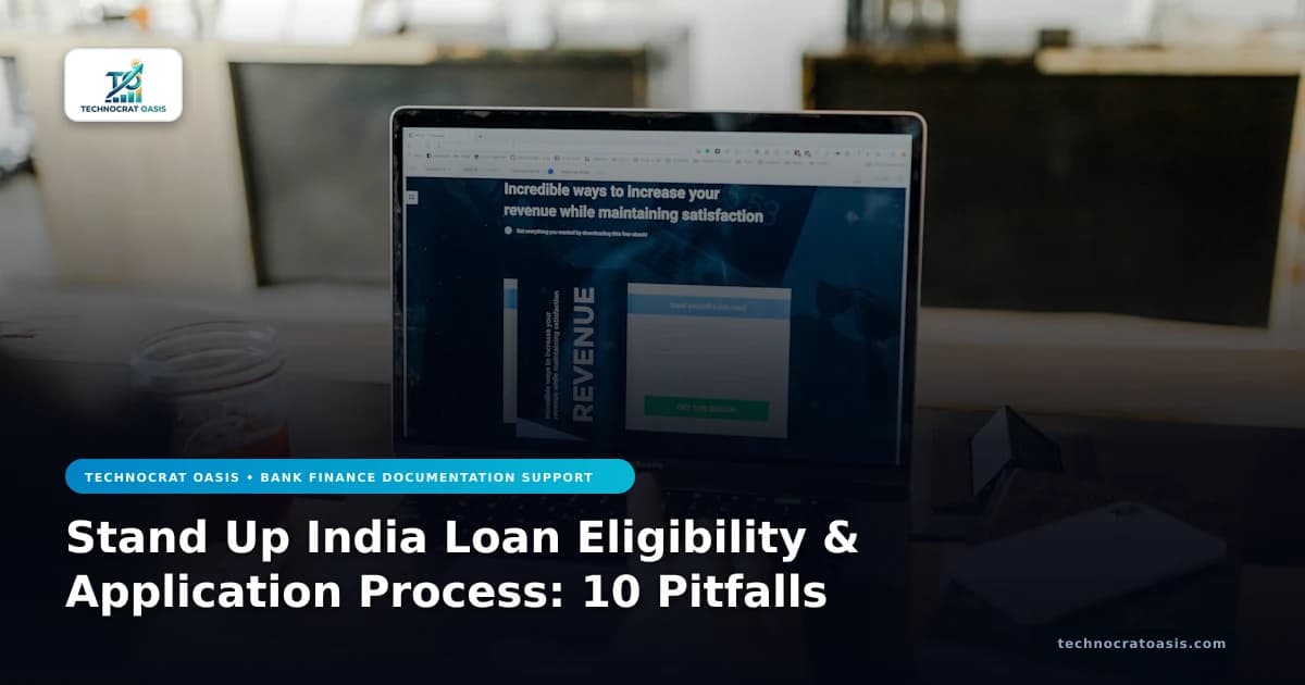 Stand Up India Loan Eligibility & Application Process: 10 Pitfalls
