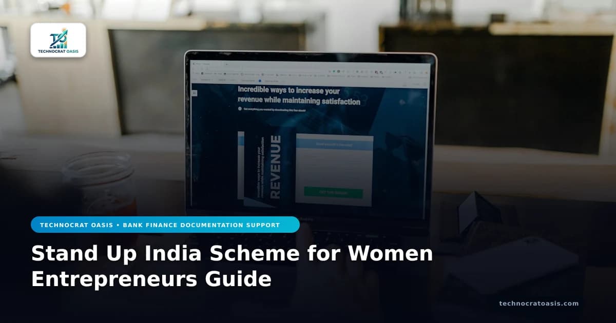 Stand Up India Scheme for Women Entrepreneurs Guide