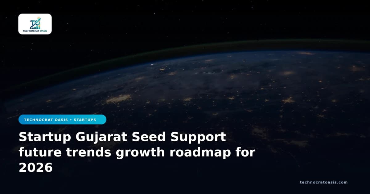 Startup Gujarat Seed Support future trends growth roadmap for 2026