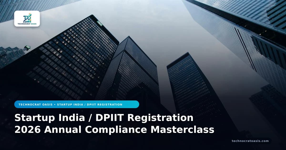 Startup India / DPIIT Registration 2026 Annual Compliance Masterclass
