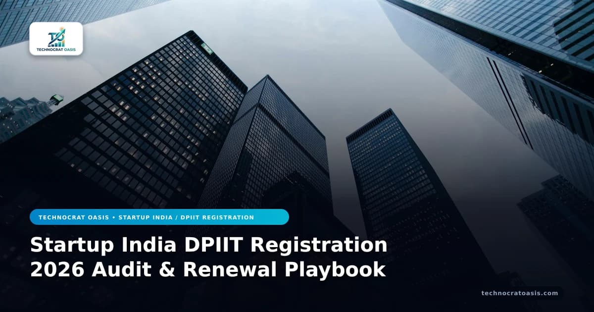 Startup India DPIIT Registration 2026 Audit & Renewal Playbook