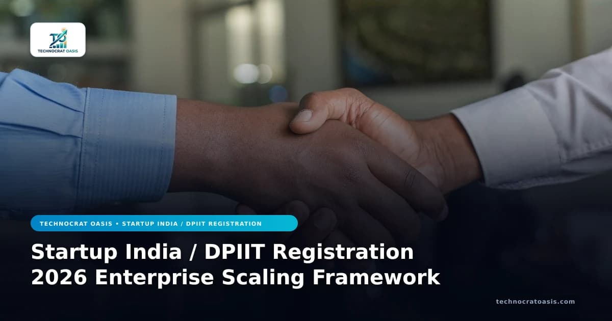 Startup India / DPIIT Registration 2026 Enterprise Scaling Framework