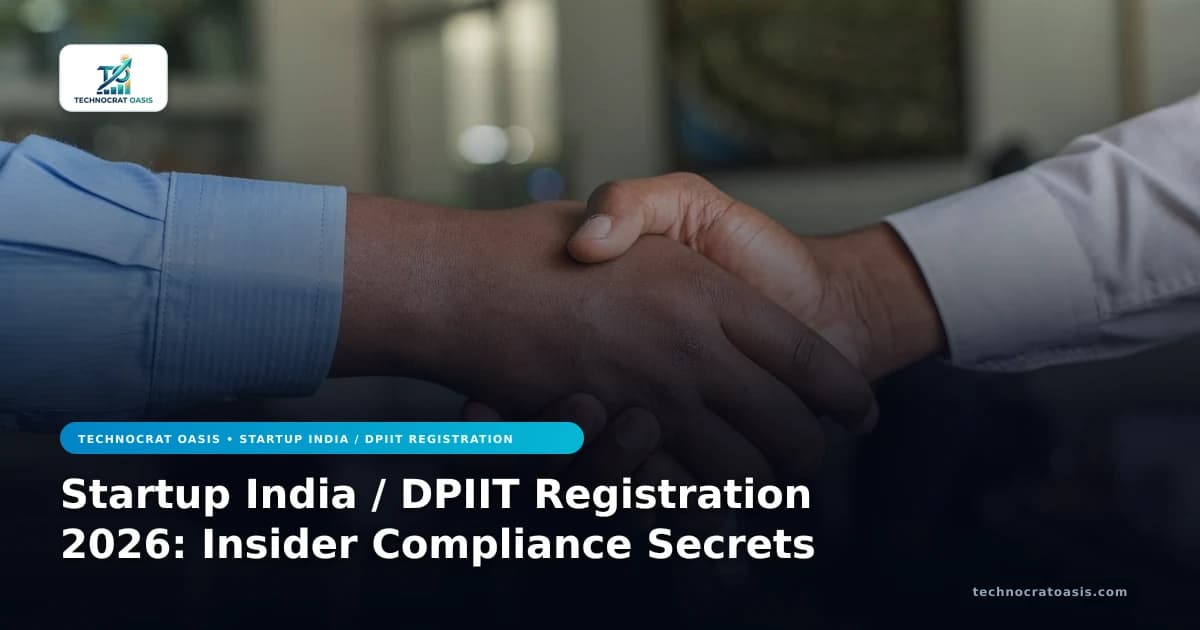 Startup India / DPIIT Registration 2026: Insider Compliance Secrets