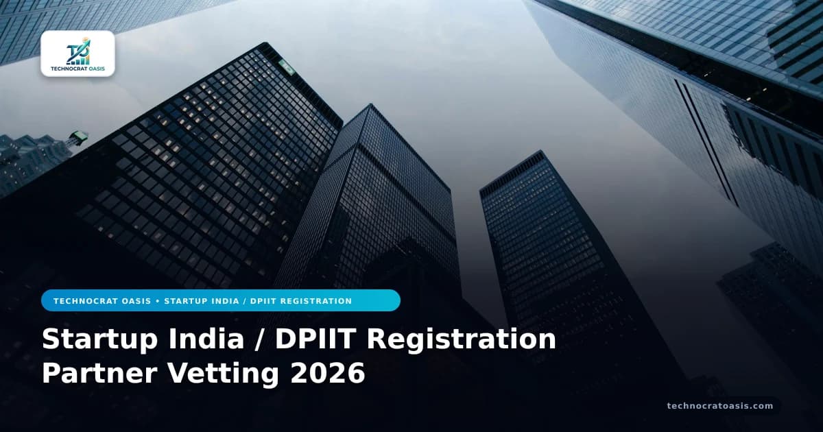 Startup India / DPIIT Registration Partner Vetting 2026