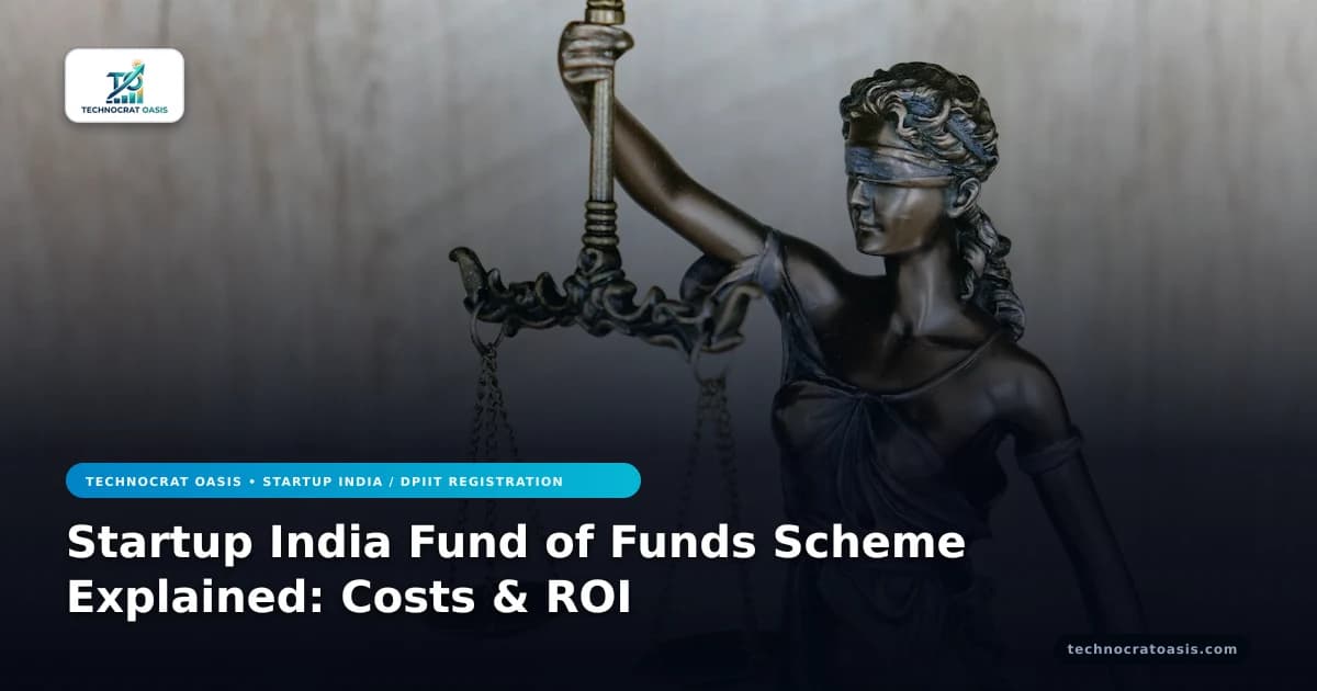 Startup India Fund of Funds Scheme Explained: Costs & ROI