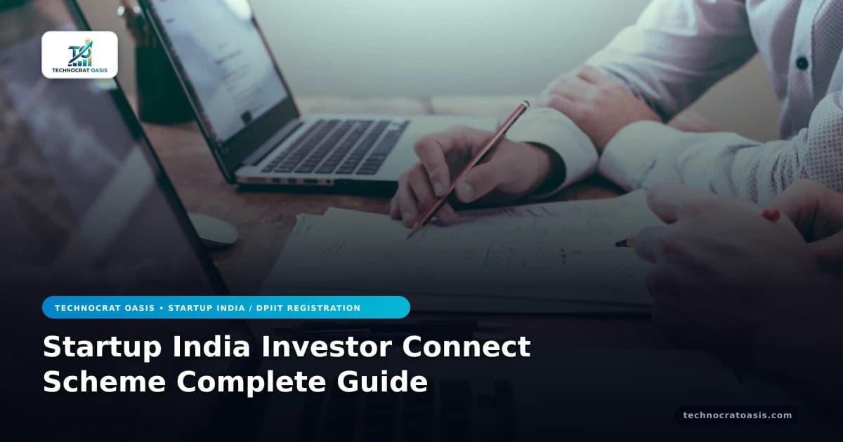 Startup India Investor Connect Scheme Complete Guide