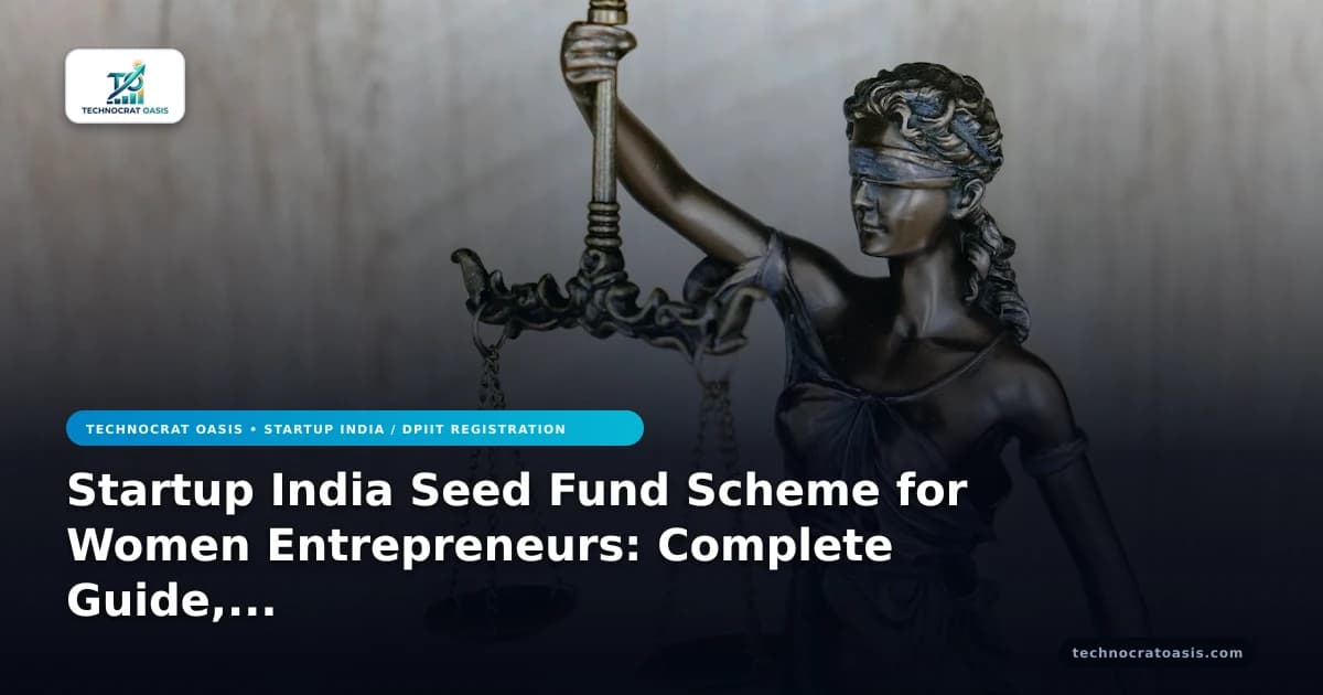 Startup India Seed Fund Scheme for Women Entrepreneurs: Complete Guide, Eligibility & Benefits (2026)