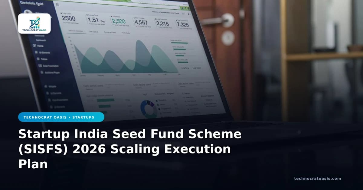 Startup India Seed Fund Scheme (SISFS) 2026 Scaling Execution Plan