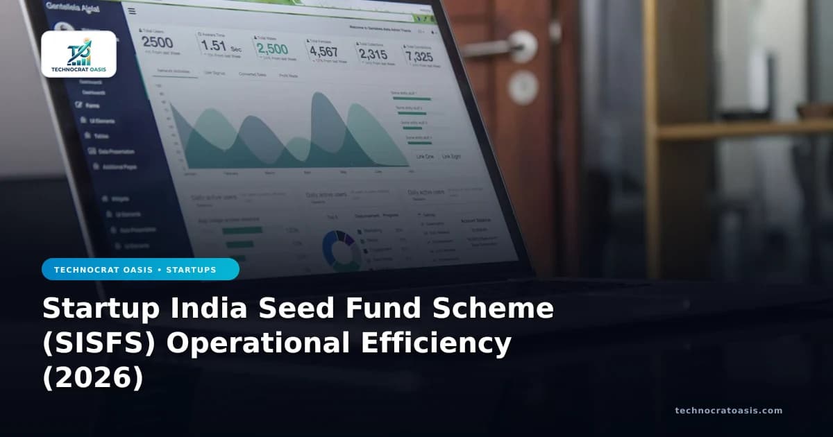 Startup India Seed Fund Scheme (SISFS) Operational Efficiency (2026)
