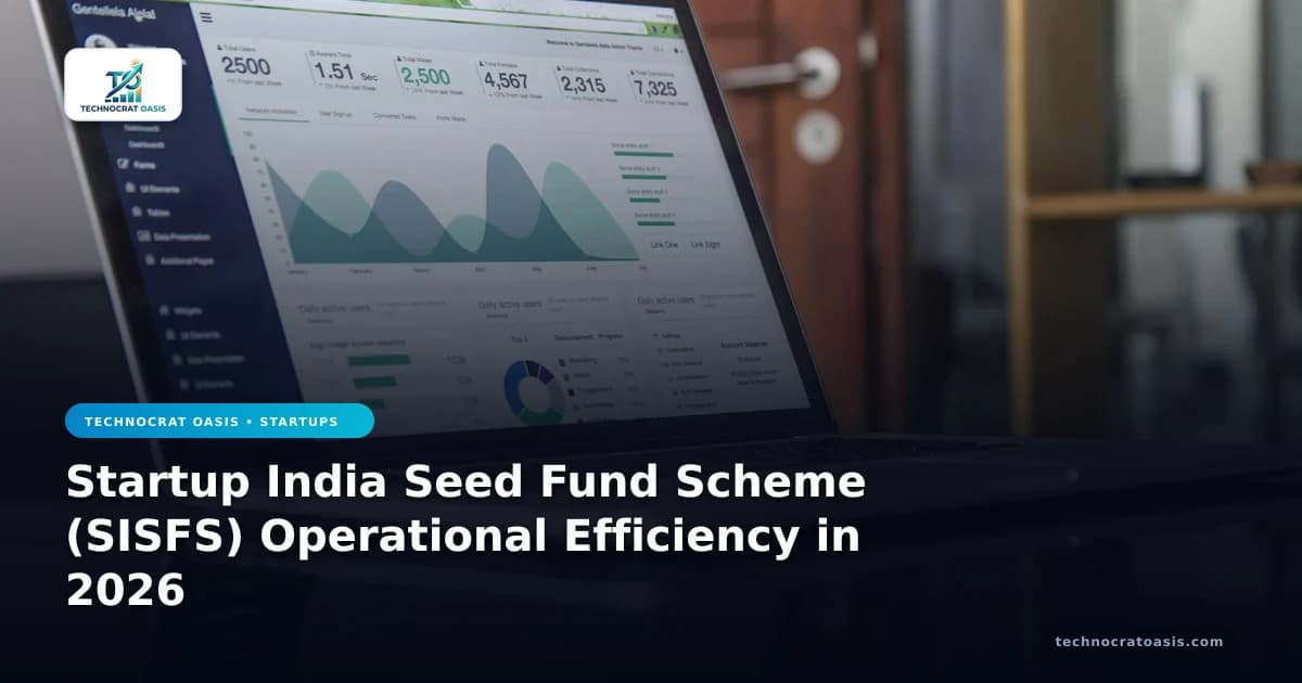 Startup India Seed Fund Scheme (SISFS) Operational Efficiency in 2026