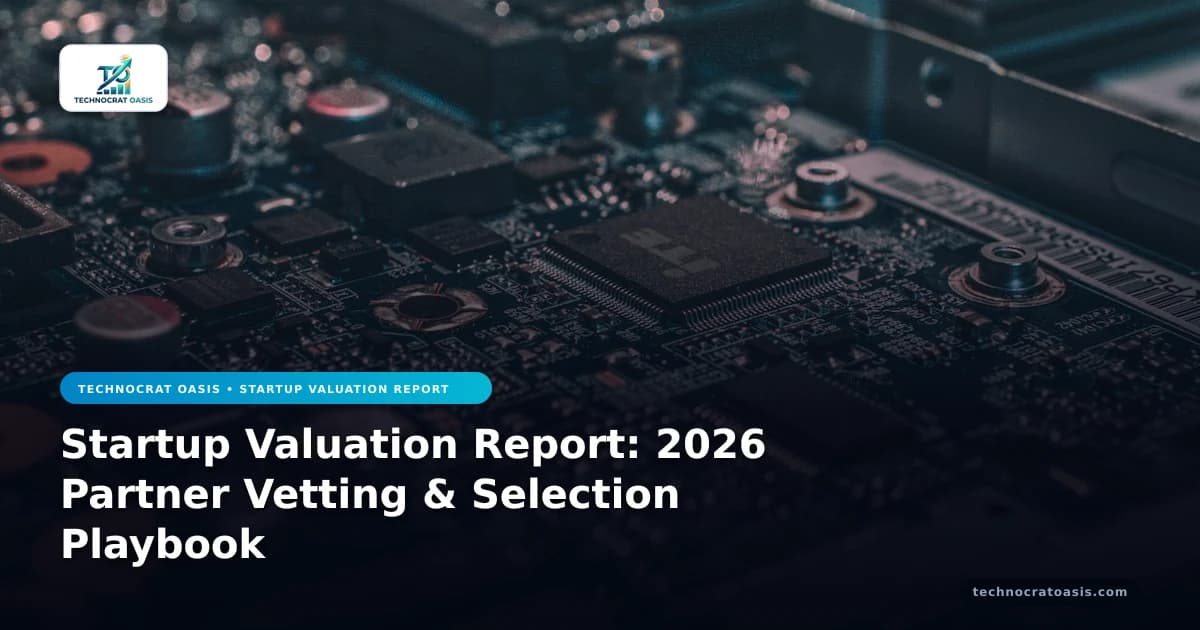 Startup Valuation Report: 2026 Partner Vetting & Selection Playbook
