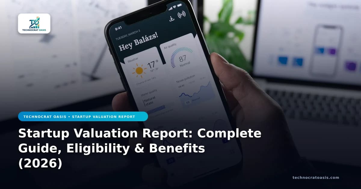 Startup Valuation Report: Complete Guide, Eligibility & Benefits (2026)