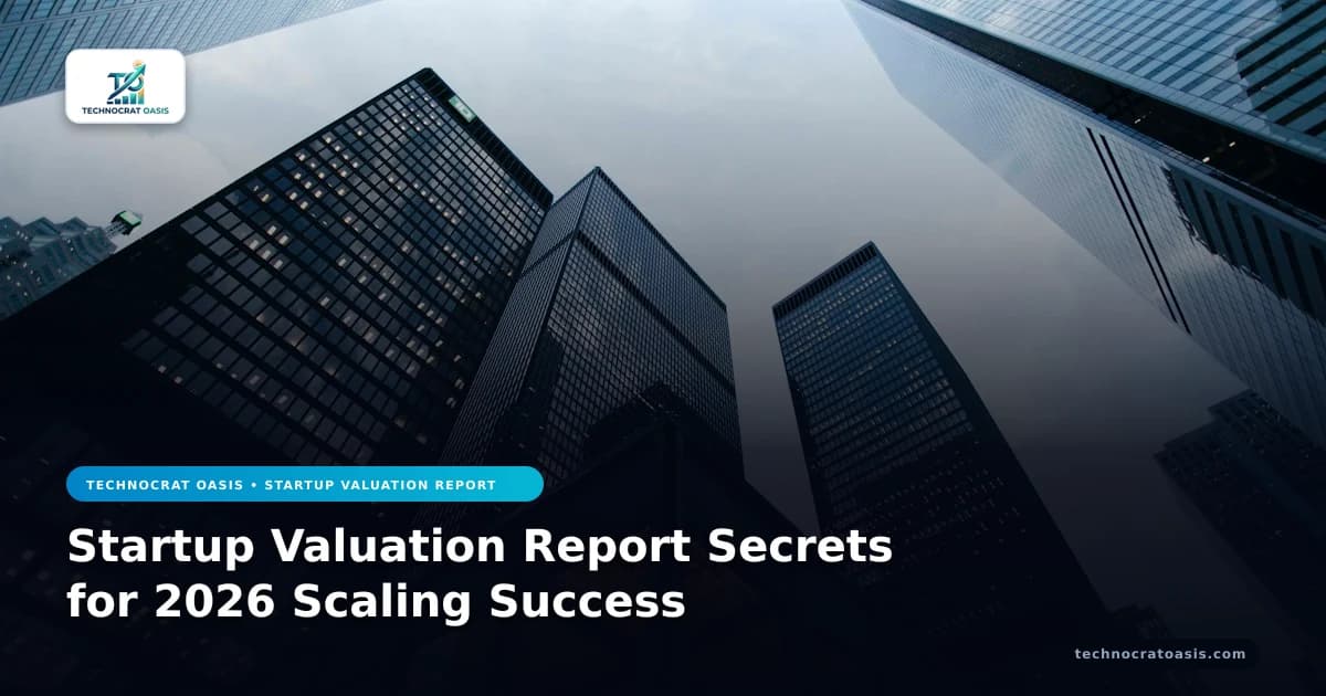 Startup Valuation Report Secrets for 2026 Scaling Success
