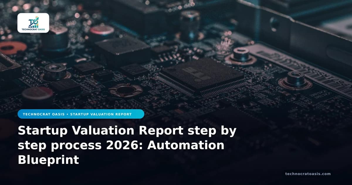 Startup Valuation Report step by step process 2026: Automation Blueprint