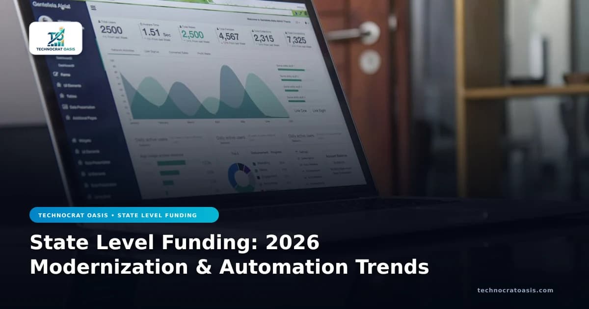 State Level Funding: 2026 Modernization & Automation Trends
