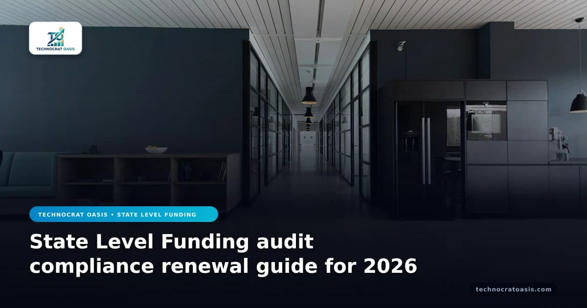 State Level Funding audit compliance renewal guide for 2026