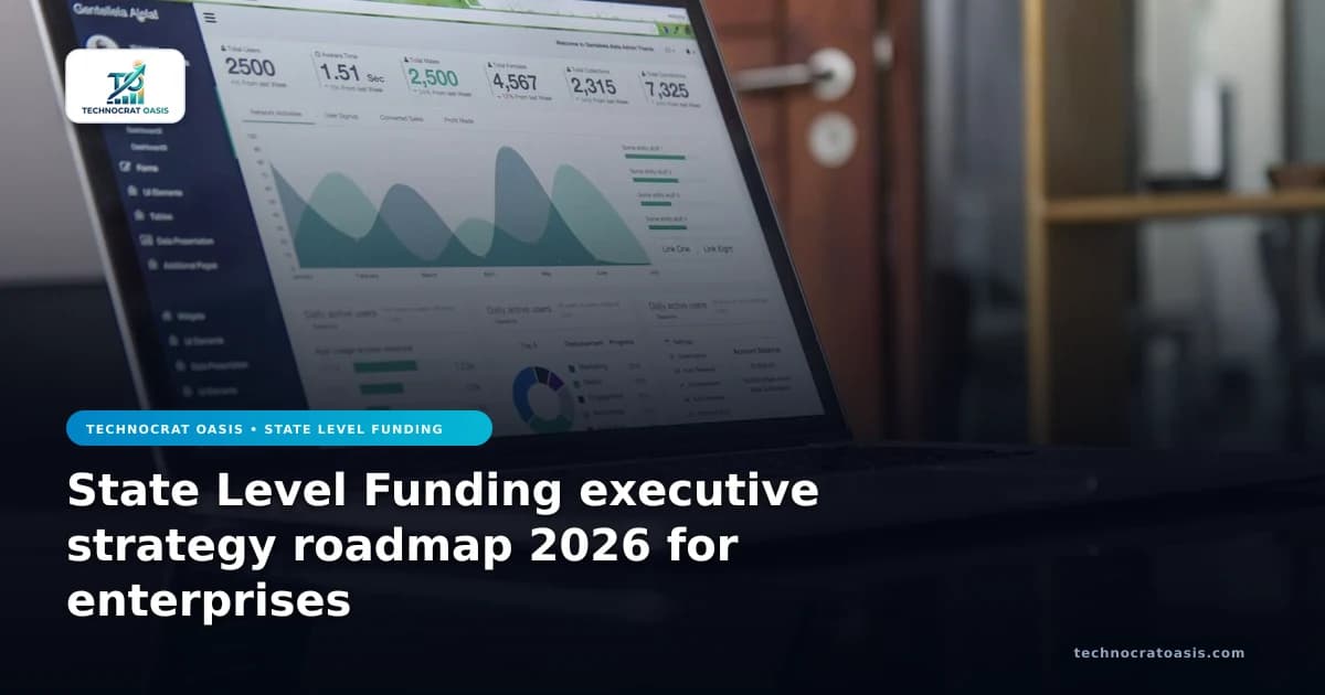 State Level Funding executive strategy roadmap 2026 for enterprises