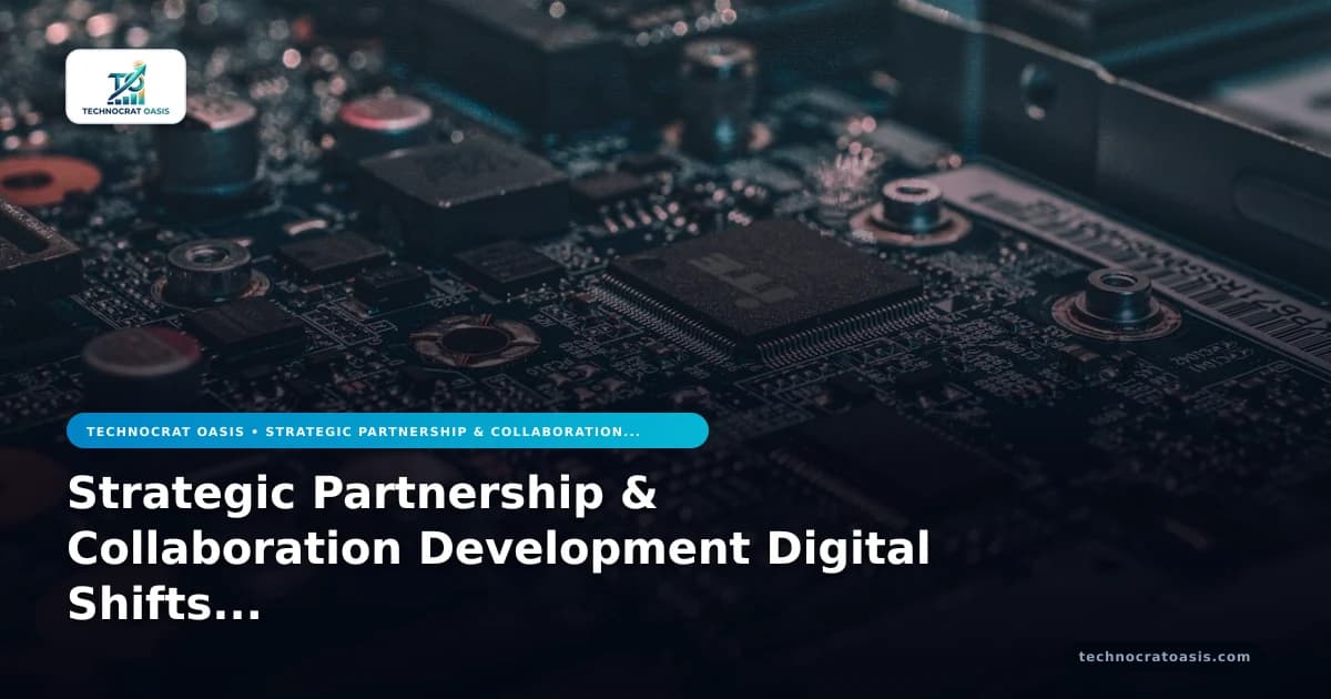 Strategic Partnership & Collaboration Development Digital Shifts in 2026