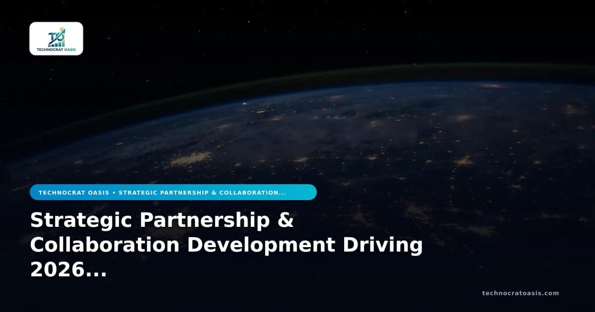 Strategic Partnership & Collaboration Development Driving 2026 Efficiency