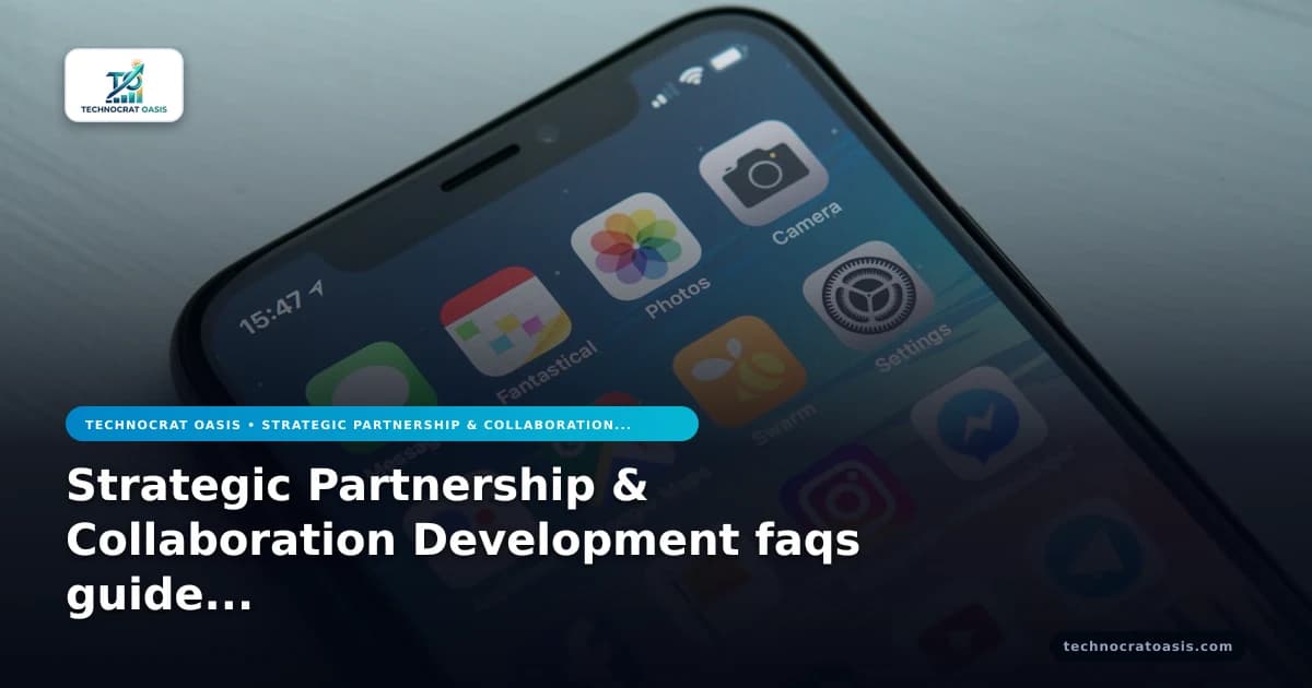 Strategic Partnership & Collaboration Development faqs guide for 2026