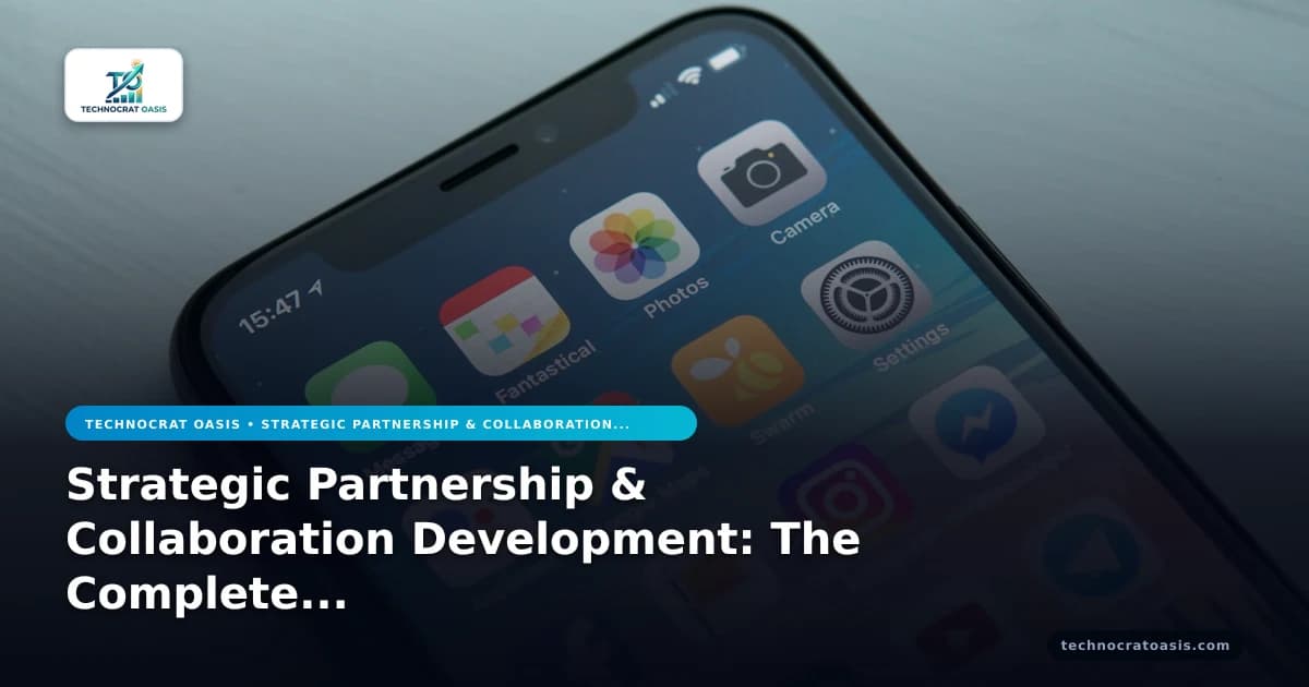 Strategic Partnership & Collaboration Development: The Complete Guide