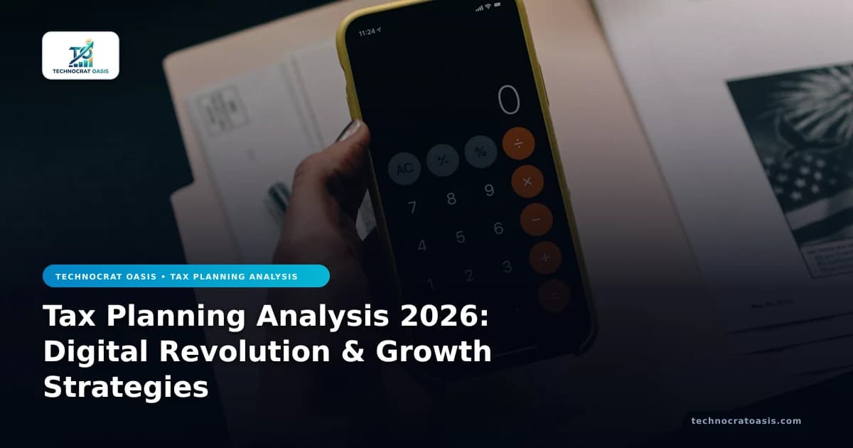 Tax Planning Analysis 2026: Digital Revolution & Growth Strategies