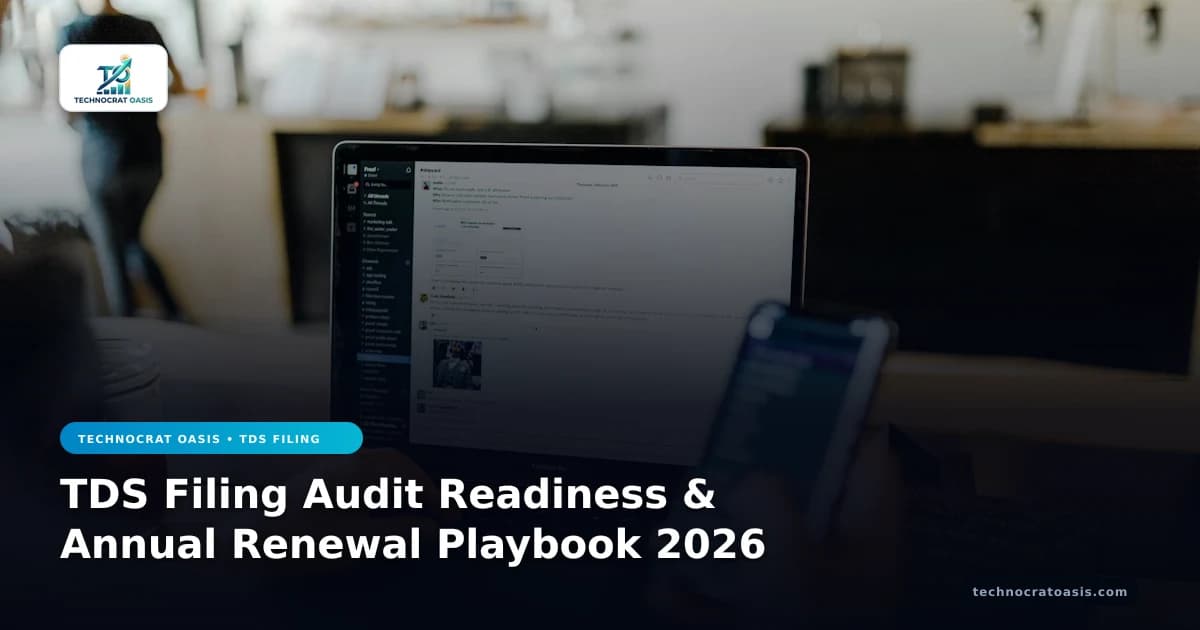 TDS Filing Audit Readiness & Annual Renewal Playbook 2026