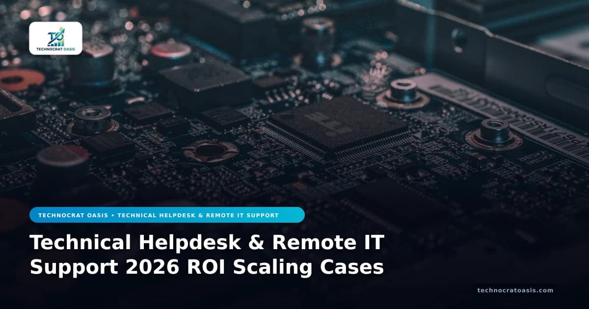 Technical Helpdesk & Remote IT Support 2026 ROI Scaling Cases