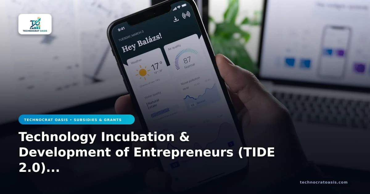 Technology Incubation & Development of Entrepreneurs (TIDE 2.0) faqs guide 2026 Troubleshooting Insights