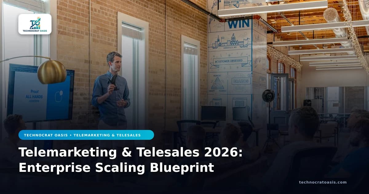 Telemarketing & Telesales 2026: Enterprise Scaling Blueprint