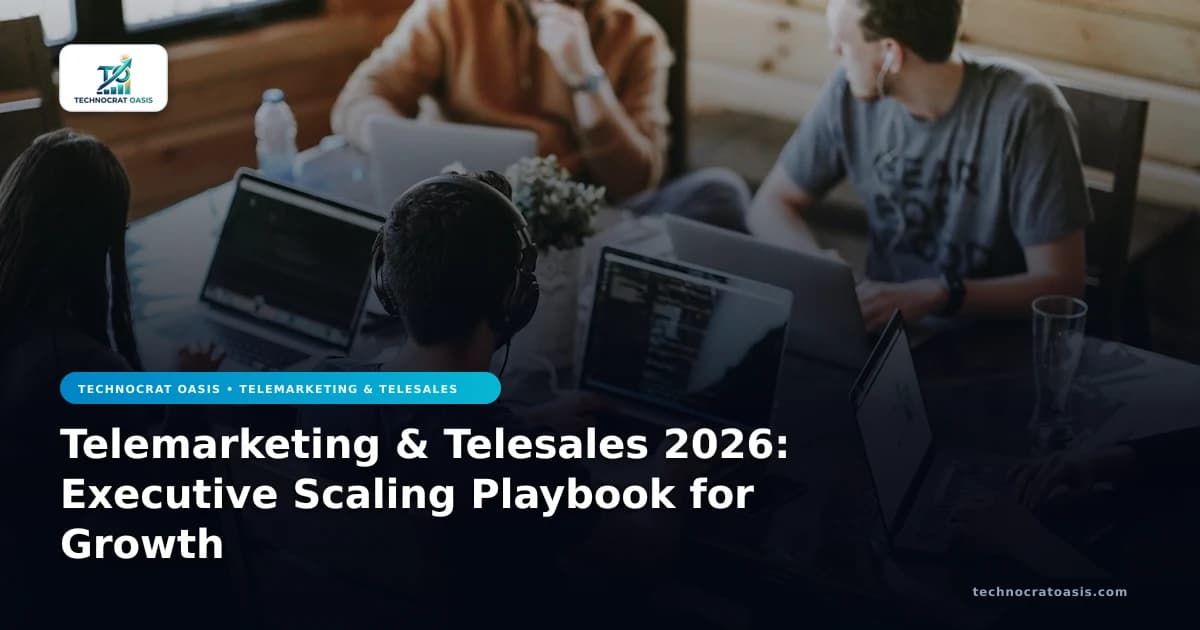 Telemarketing & Telesales 2026: Executive Scaling Playbook for Growth