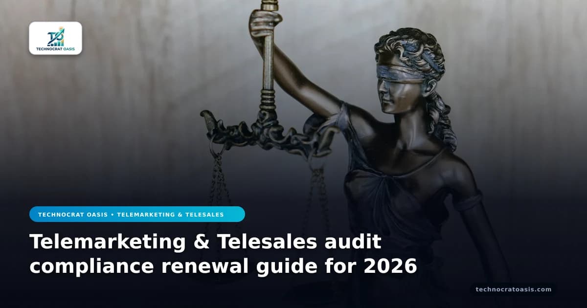 Telemarketing & Telesales audit compliance renewal guide for 2026