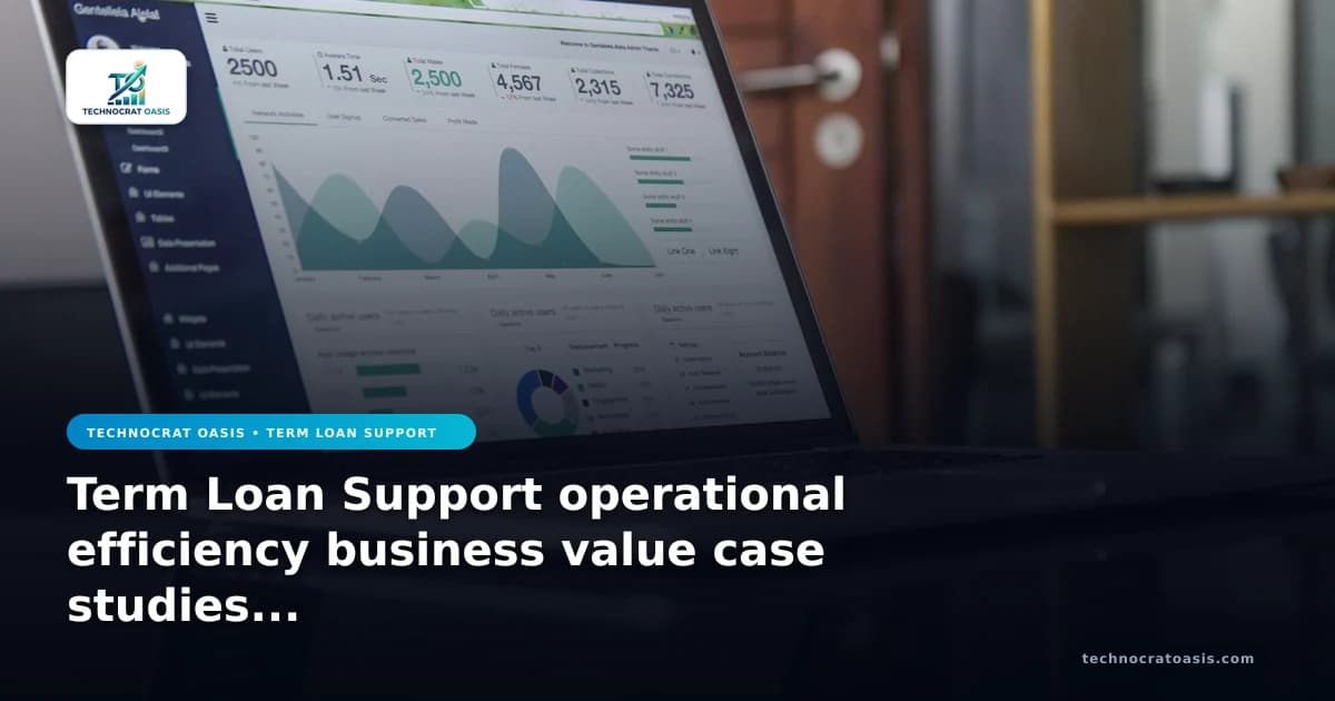 Term Loan Support operational efficiency business value case studies 2026