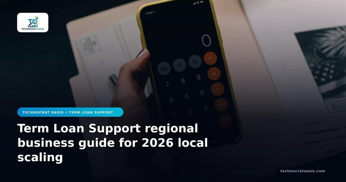Term Loan Support regional business guide for 2026 local scaling
