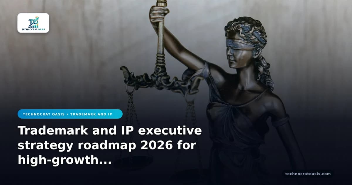 Trademark and IP executive strategy roadmap 2026 for high-growth firms