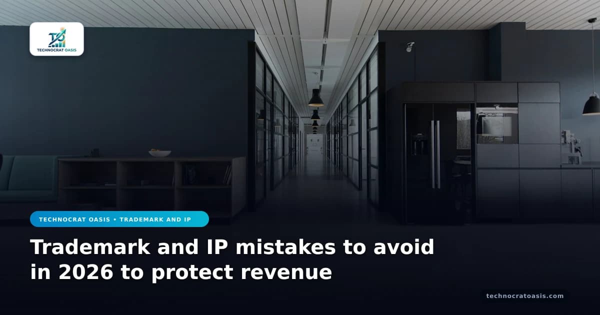 Trademark and IP mistakes to avoid in 2026 to protect revenue